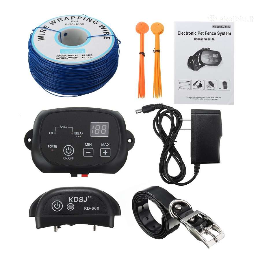 Nematoma augintinio elektrinė tvora su elektrošoku - nuotraukos Nr. 2
