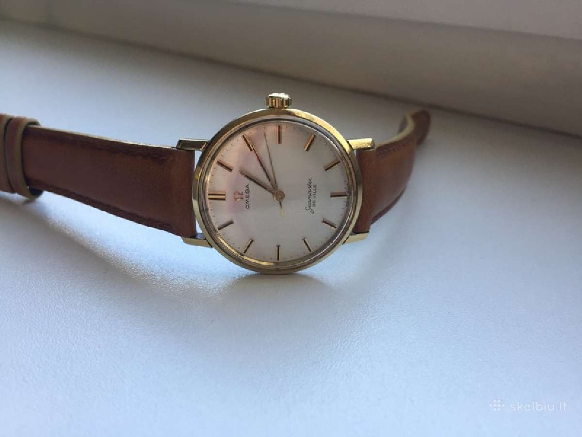 Swiss made Omega Seamaster De Ville waterproof - nuotraukos Nr. 5