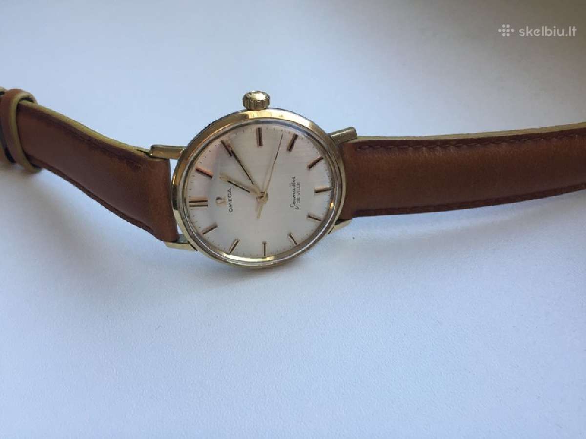 Swiss made Omega Seamaster De Ville waterproof - nuotraukos Nr. 10