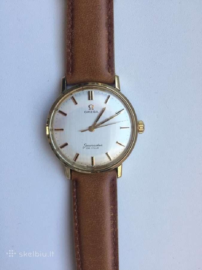 Swiss made Omega Seamaster De Ville waterproof - nuotraukos Nr. 8