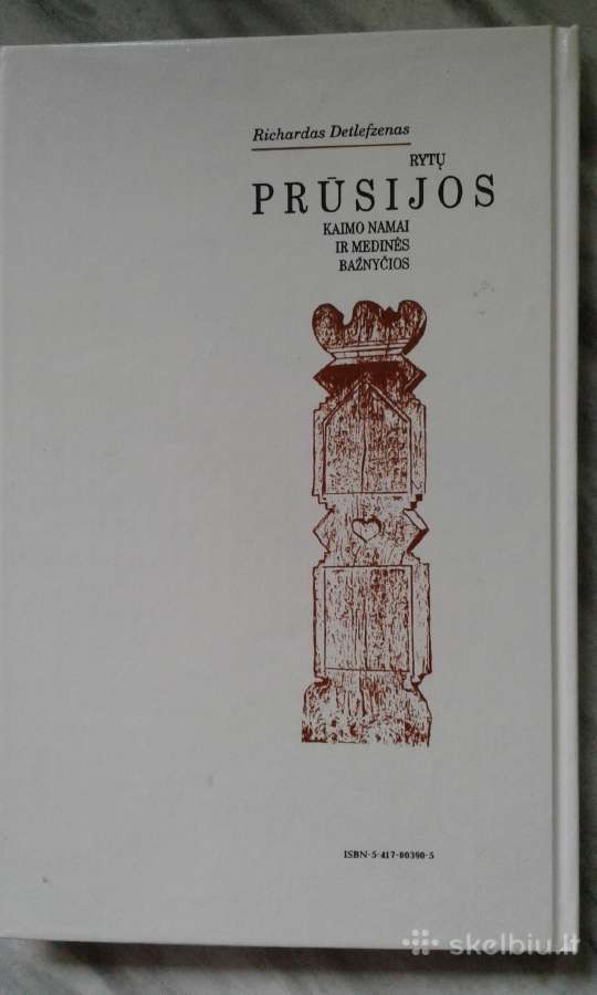 R. Detlefzenas .Rytų Prūsijos -architektura 1995m. - nuotraukos Nr. 9