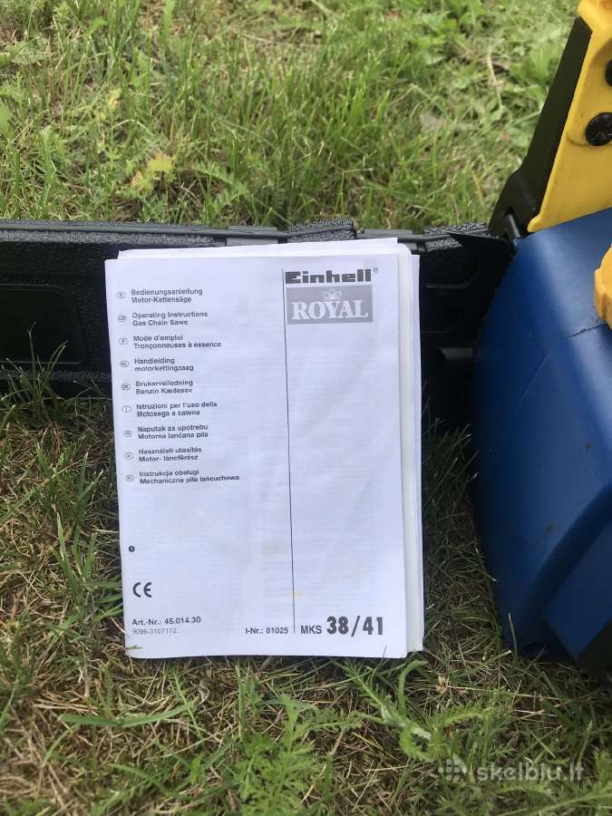 Grandininį benzininį piūklą pagamintą Vokietijoje - nuotraukos Nr. 7
