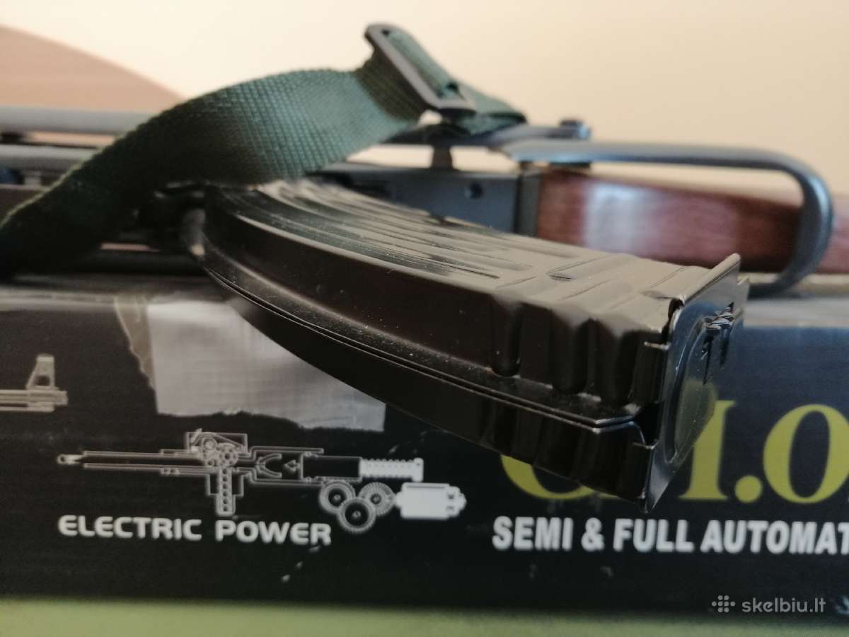 Electrinis Airsoft Ak-47 - nuotraukos Nr. 11