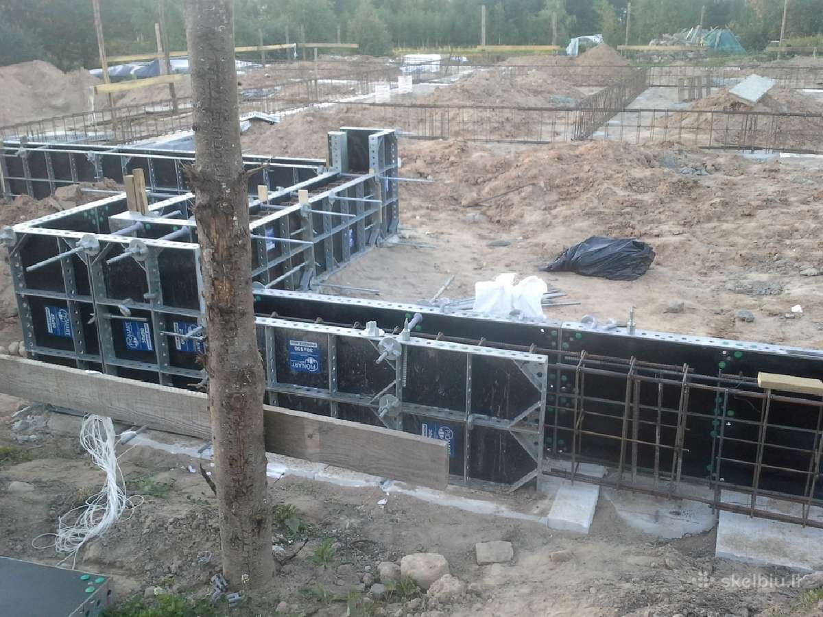 Klojinių nuoma, Perdangos klojiniai, Pastolių nuom - nuotraukos Nr. 2
