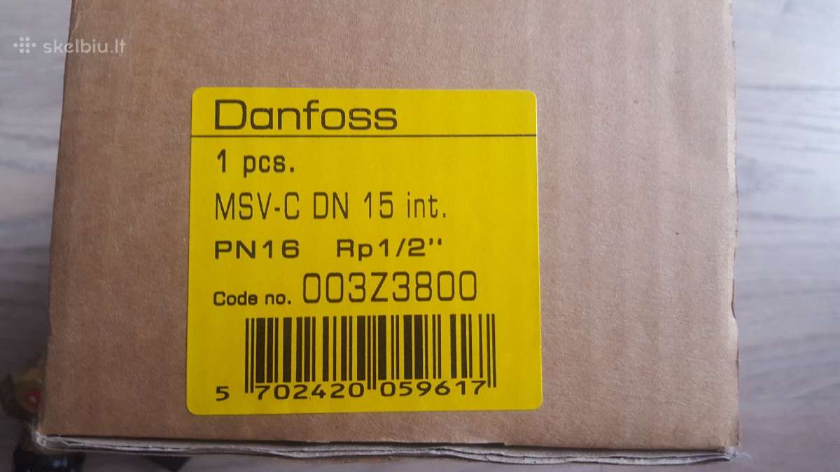Danfoss balansinis voztuvas - nuotraukos Nr. 2