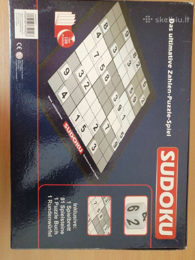 Sudoku Žaidimas visai šeimai - nuotraukos Nr. 4
