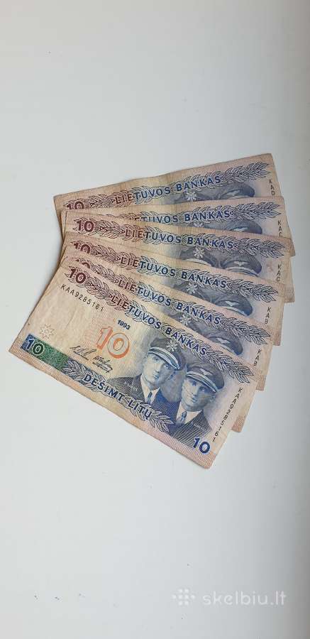 1993m. 10 litų
