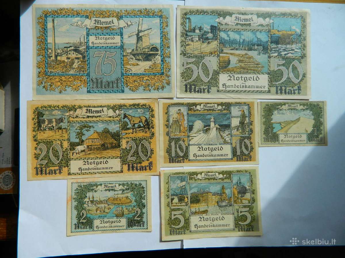 Memel markes 1922 metu