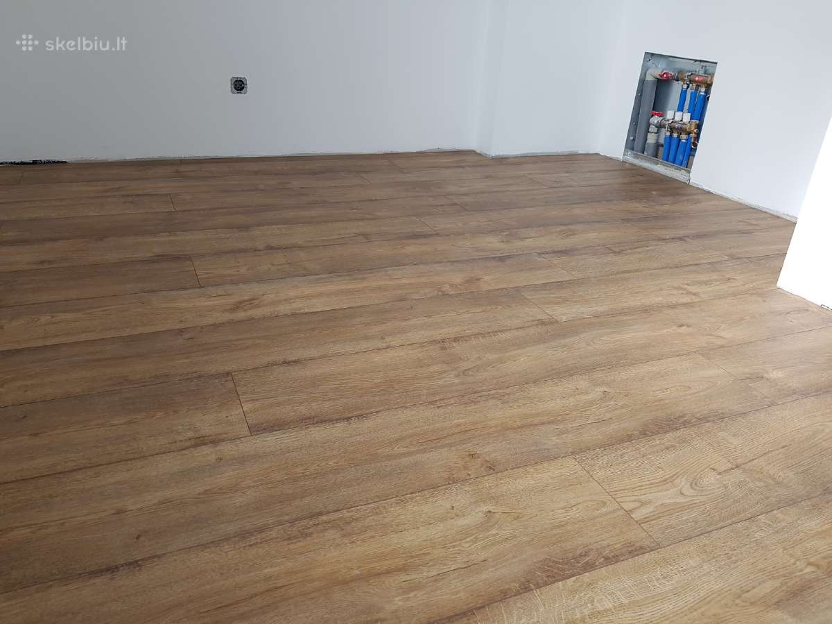 Grindų dangų klojimas, Vinilo ir kilimų įrengimas. - nuotraukos Nr. 26