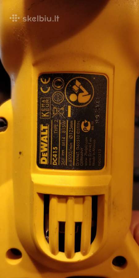Dewalt 36v - nuotraukos Nr. 5
