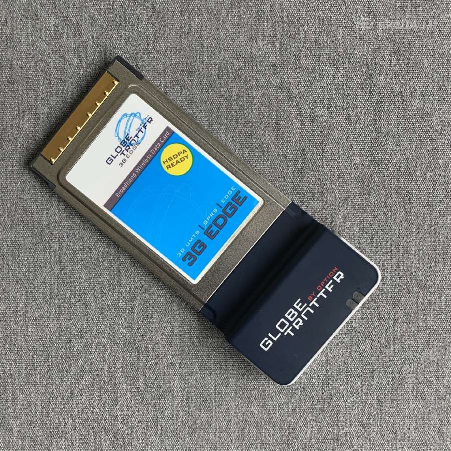 3g Pcmcia Option Globetrotter modemas
