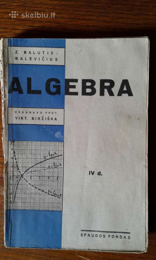 Senos matematikos knygos iki 1945 m. leidimo - nuotraukos Nr. 11