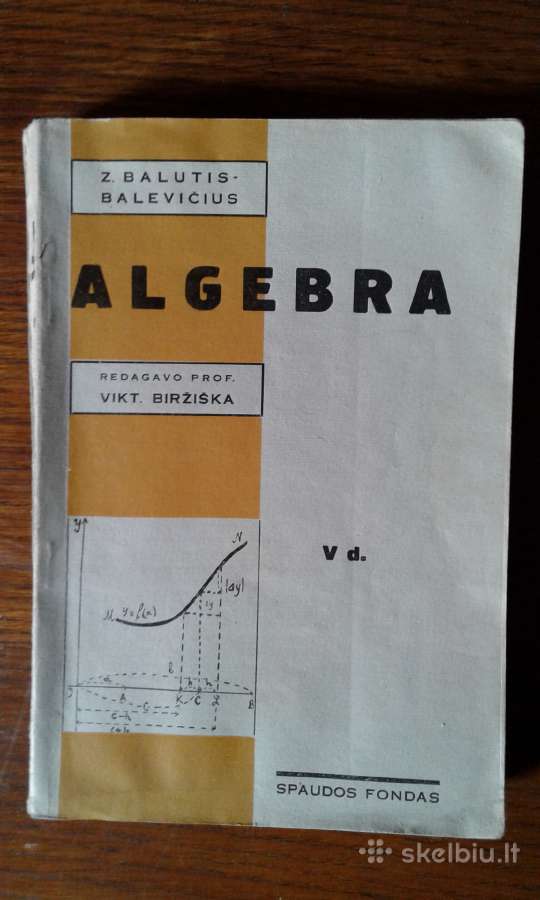Senos matematikos knygos iki 1945 m. leidimo - nuotraukos Nr. 14