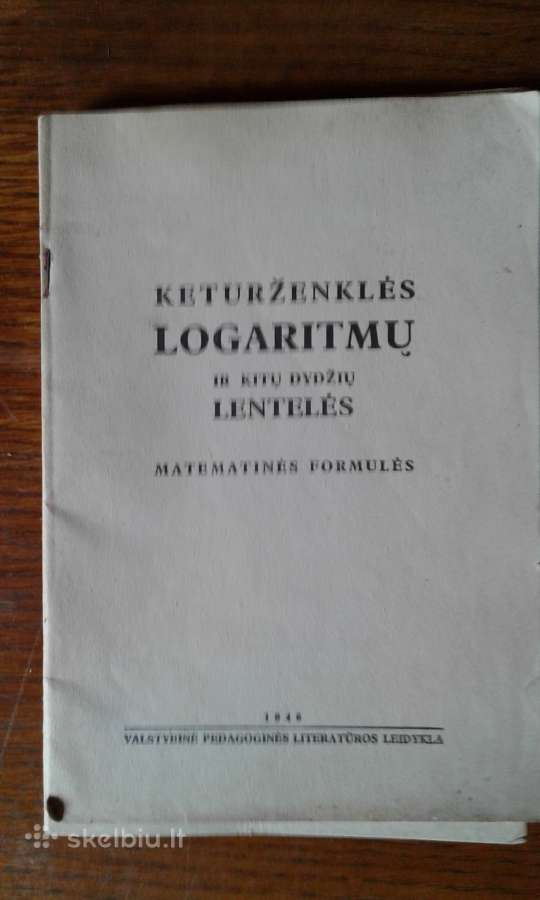 Senos matematikos knygos