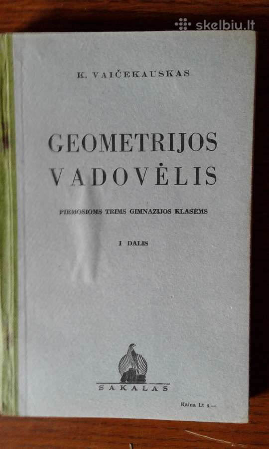 Senos matematikos knygos - nuotraukos Nr. 8
