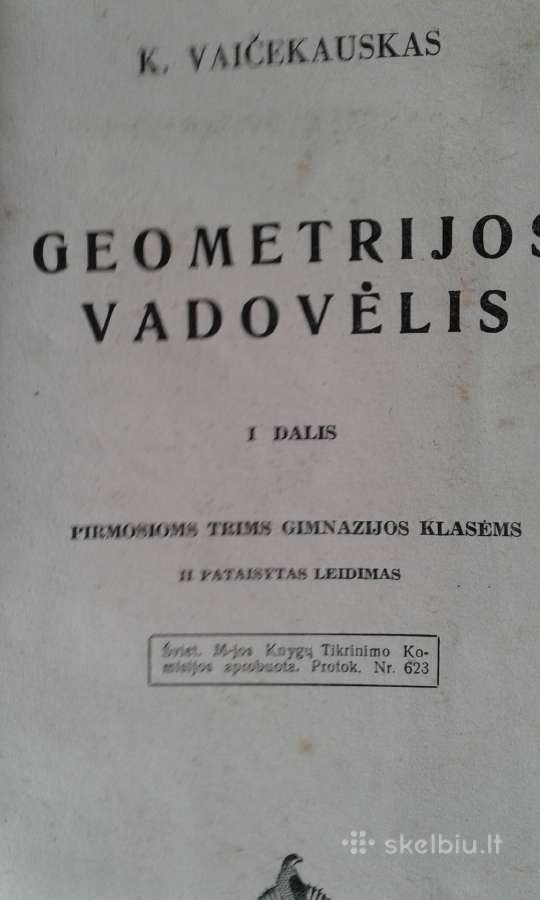 Senos matematikos knygos - nuotraukos Nr. 9