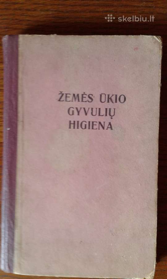 Nenaudojamos senos veterinarijos tema knygos - nuotraukos Nr. 9