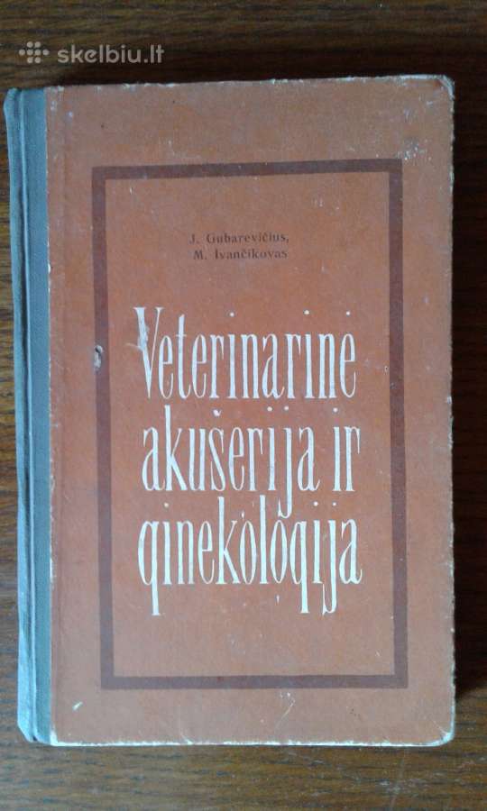 Nenaudojamos senos veterinarijos tema knygos - nuotraukos Nr. 11