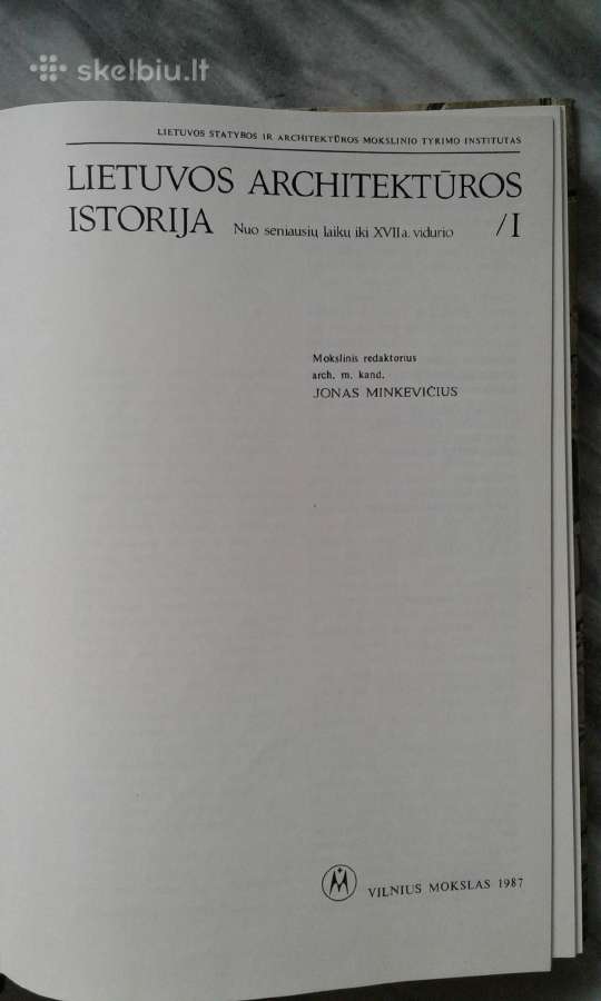 Lietuvos architektūros istorija -1,2 dalis - nuotraukos Nr. 2