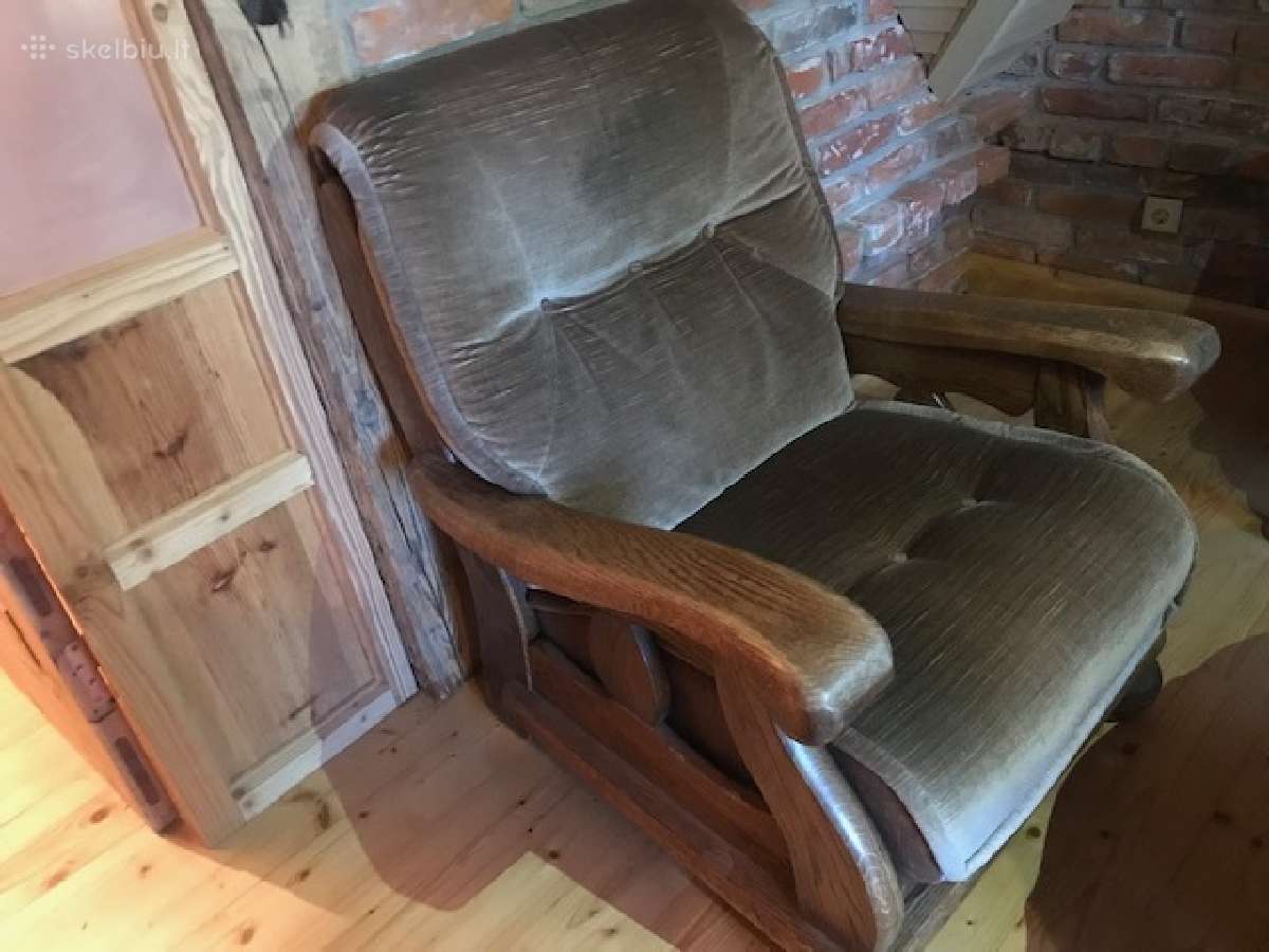 Sofa su foteliu antikvariatas Pigu Plungė -Telšiai - nuotraukos Nr. 5