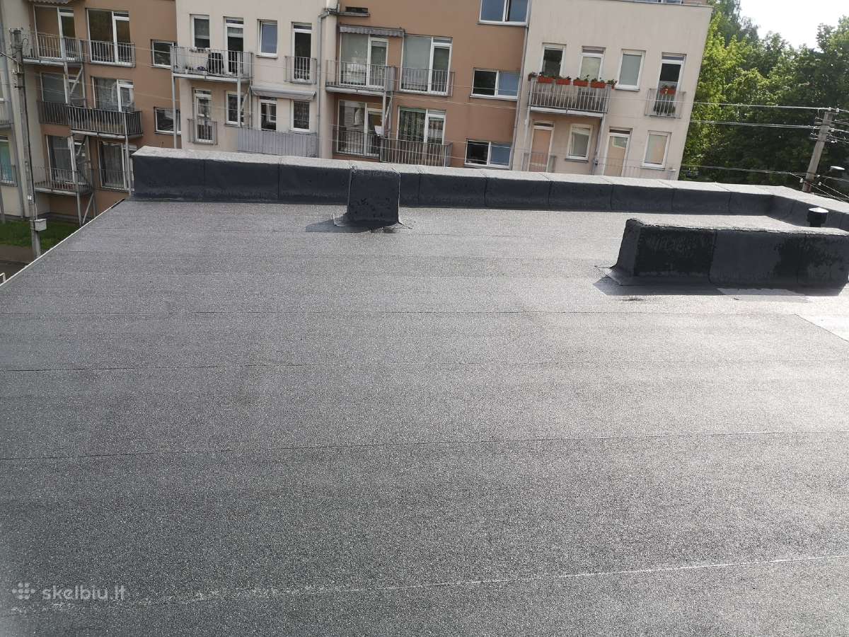 Stogų dengimas prilydomąja danga ir pvc stogai - nuotraukos Nr. 17