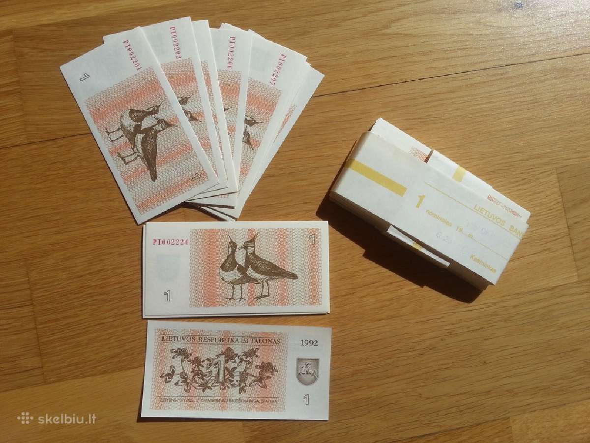 1992 talonas 1 pempe - nuotraukos Nr. 2
