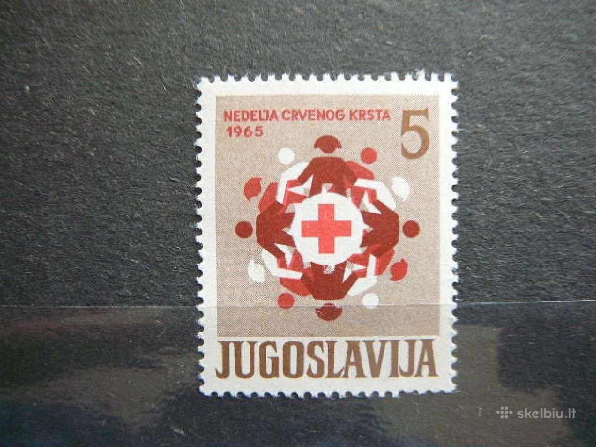 Raudonasis Kryzius Jugoslavija 1965 Mnh rdk31