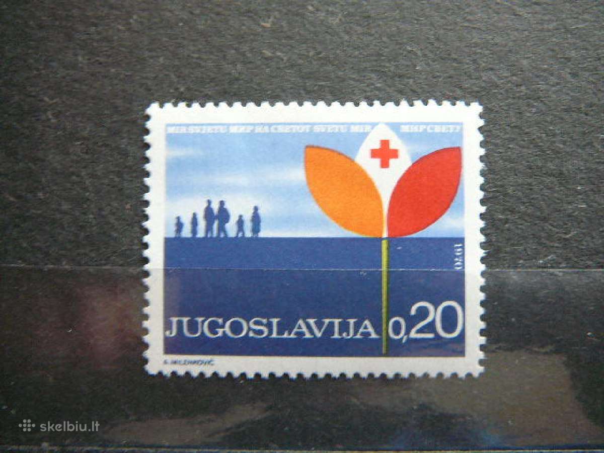 Raudonasis Kryzius Jugoslavija 1970 Mnh rdk38
