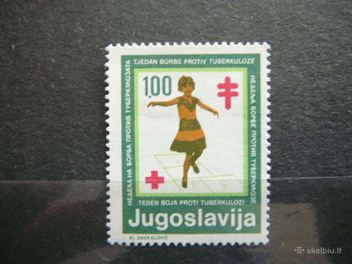 Raudonas Kryzius Tbc Jugoslavija Mnh rdk67