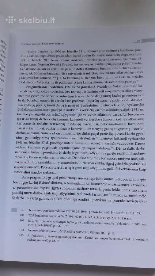 Knyga. Lietuvių policijos batalionai 1941-1945 m. - nuotraukos Nr. 3