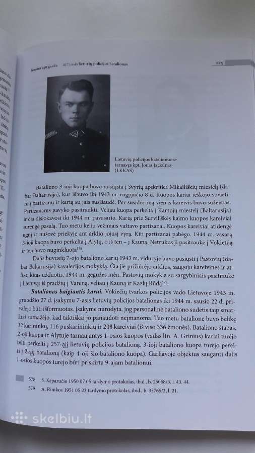 Knyga. Lietuvių policijos batalionai 1941-1945 m. - nuotraukos Nr. 4