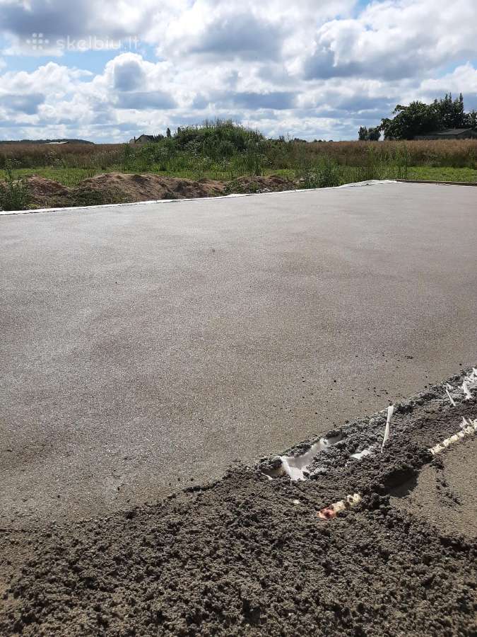 Grindų betonavimas ir paruošiamieji darbai - nuotraukos Nr. 3