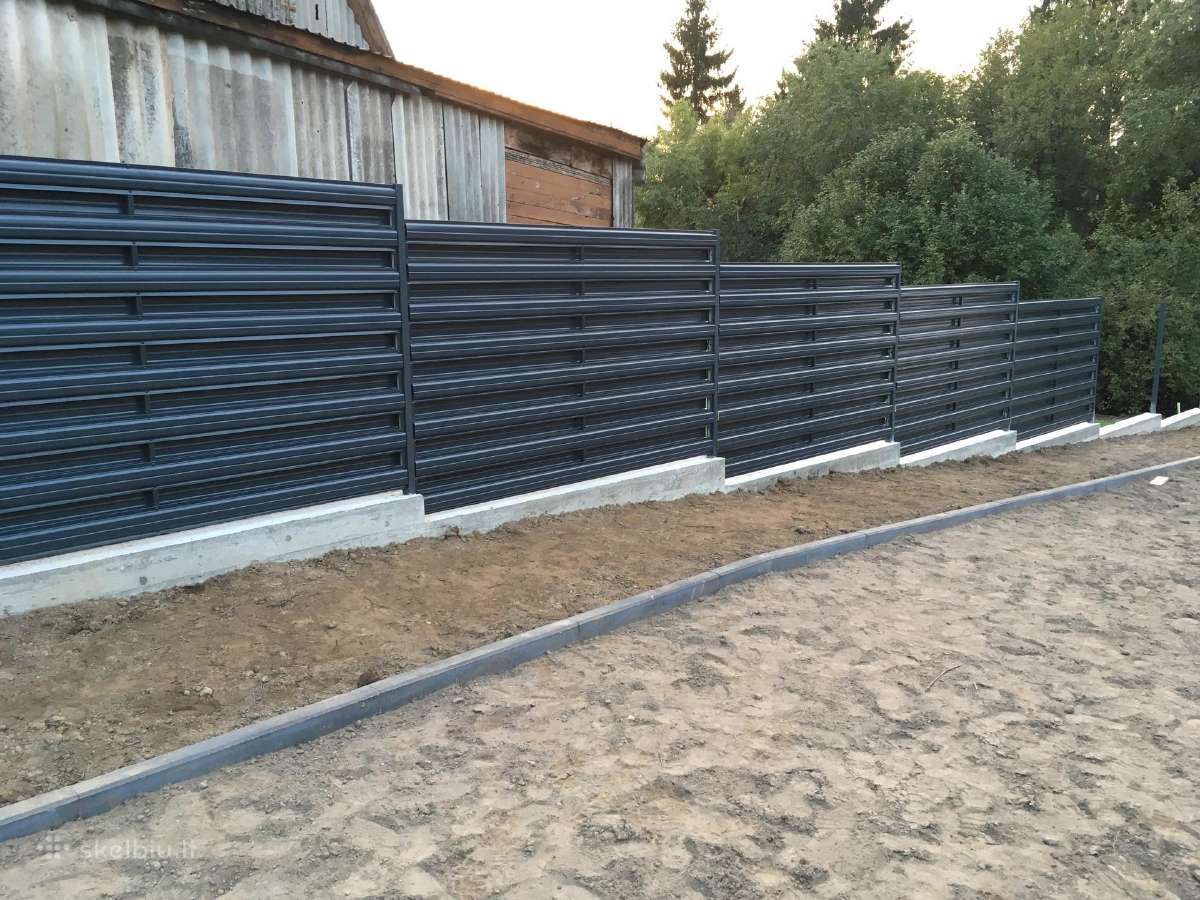 Metaliniai stulpai, tvoros pamatėliai, segmentai ! - nuotraukos Nr. 21