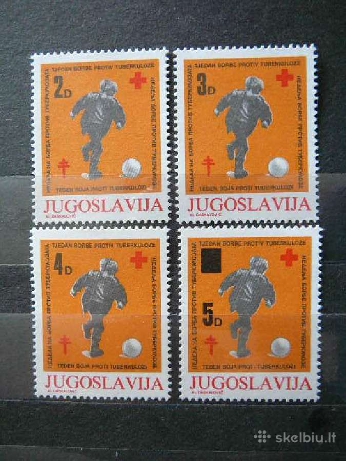 Raudonas Kryzius Tbc Jugoslavija Mnh rdk101