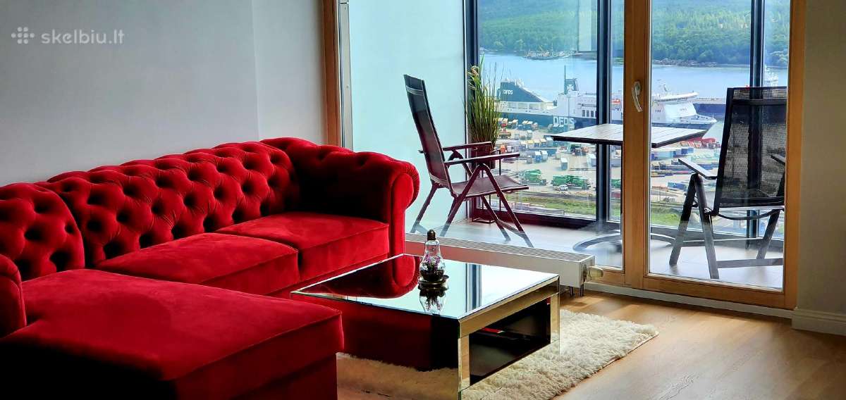 Išskirtinio buto nuoma Klaipėdos centre 30 aukšte - nuotraukos Nr. 6