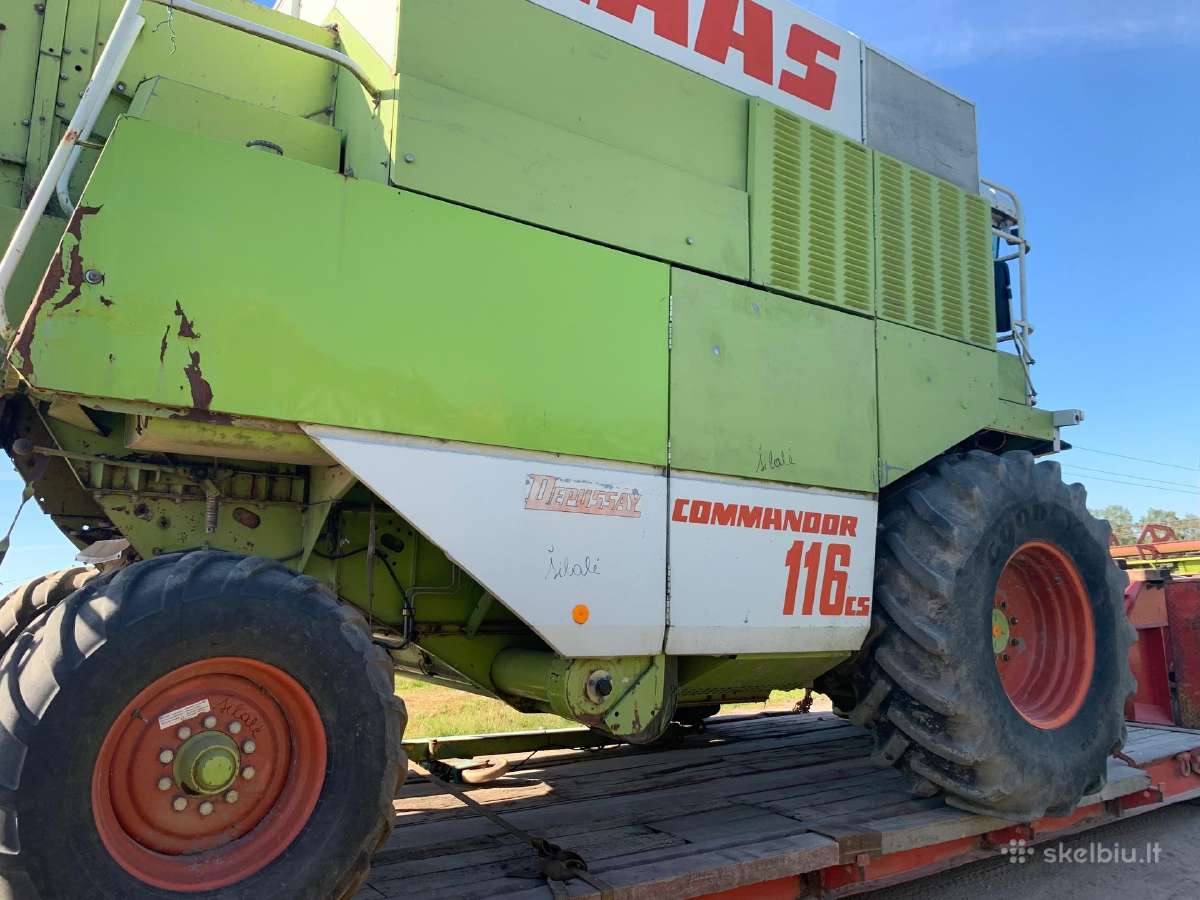 Kombainas Claas Commandor 116cs Ardomas Dalimis - nuotraukos Nr. 5