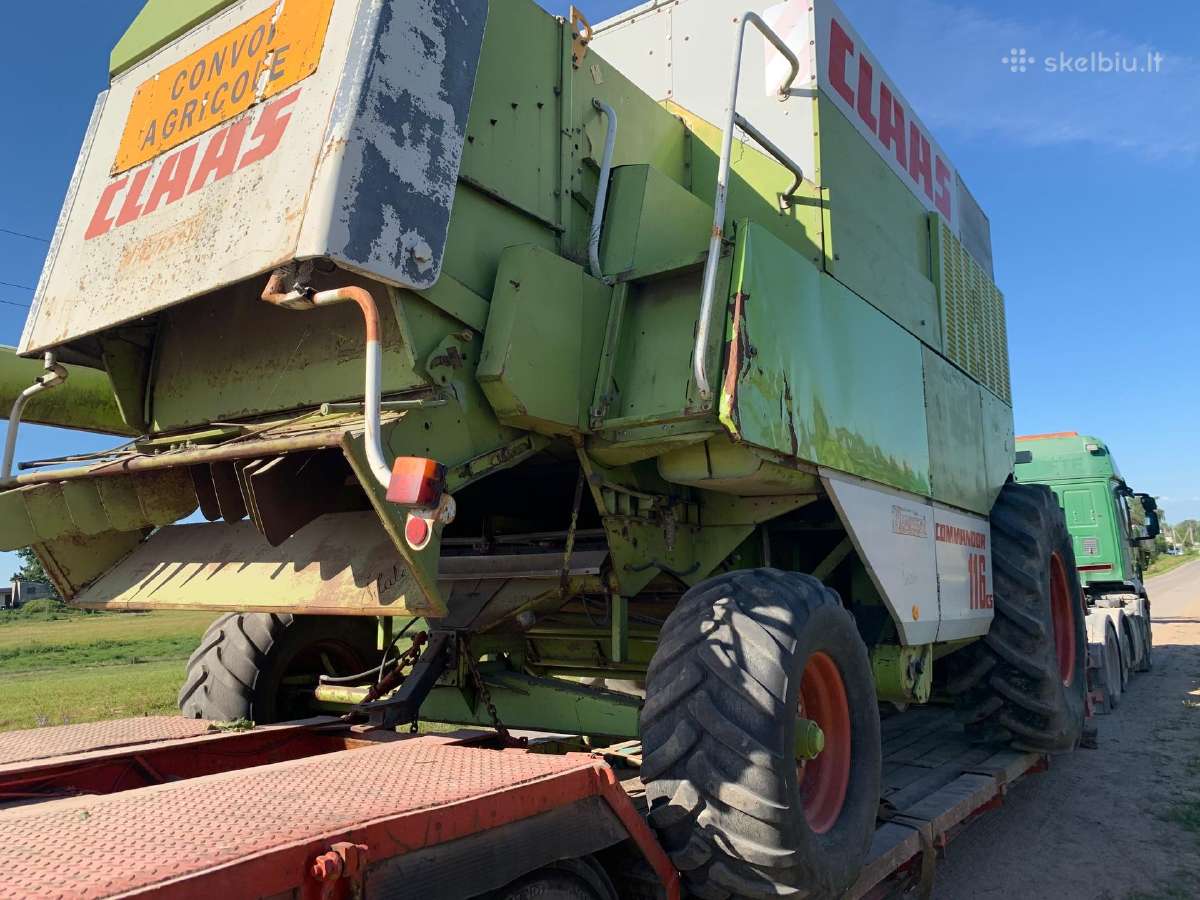 Kombainas Claas Commandor 116cs Ardomas Dalimis - nuotraukos Nr. 6