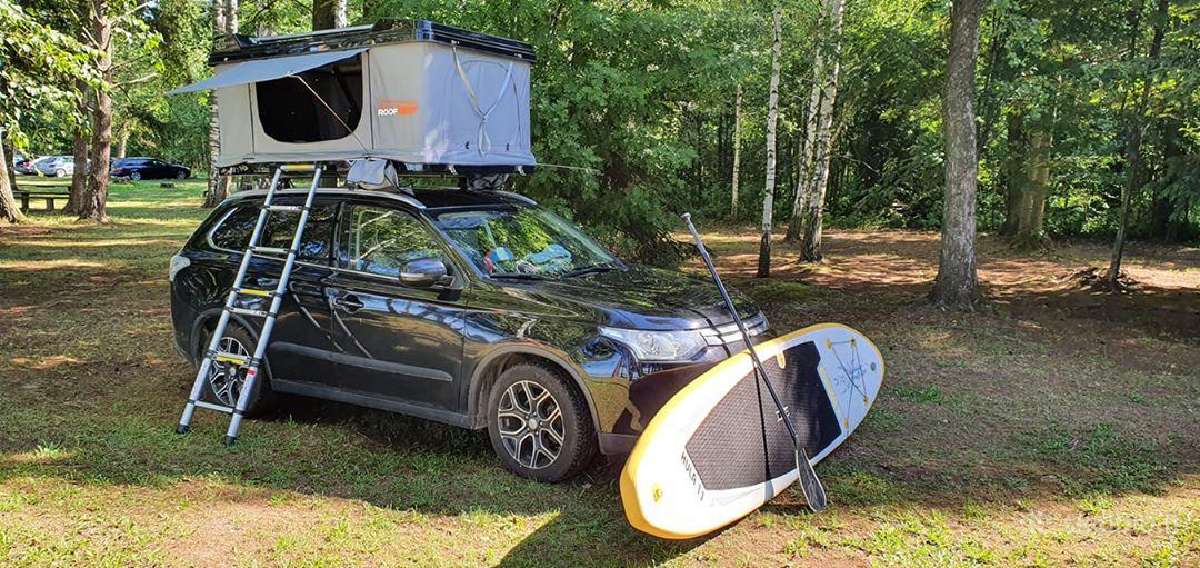 Stogo palapinių ir mini-karavanų nuoma