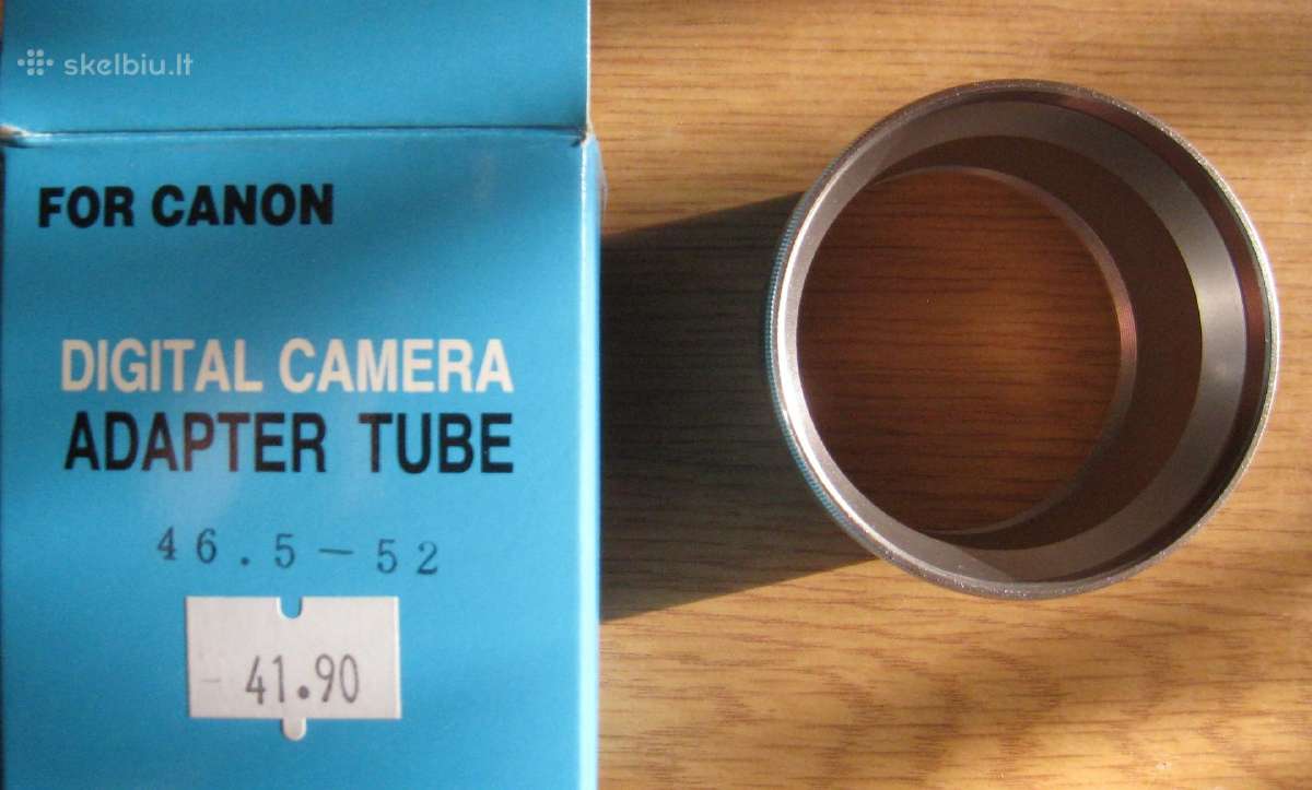 Canon adapteris 46,5 - 52 - nuotraukos Nr. 2