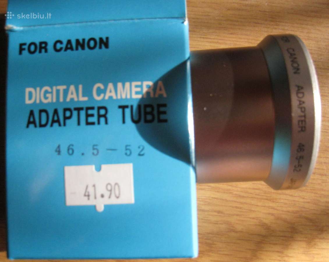 Canon adapteris 46,5 - 52 - nuotraukos Nr. 3