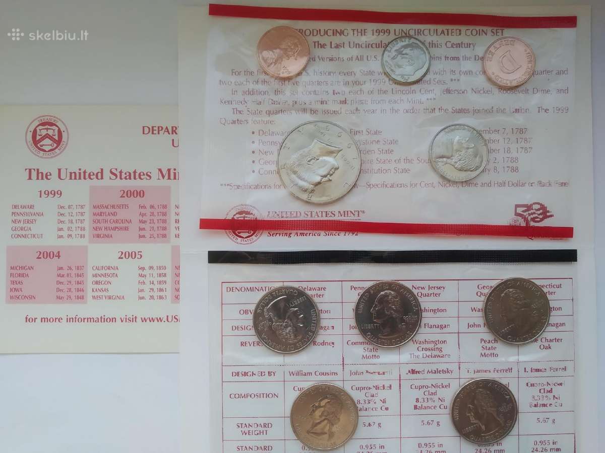 Amerika (Usa) rinkiniai ir ketvirčiai - nuotraukos Nr. 6