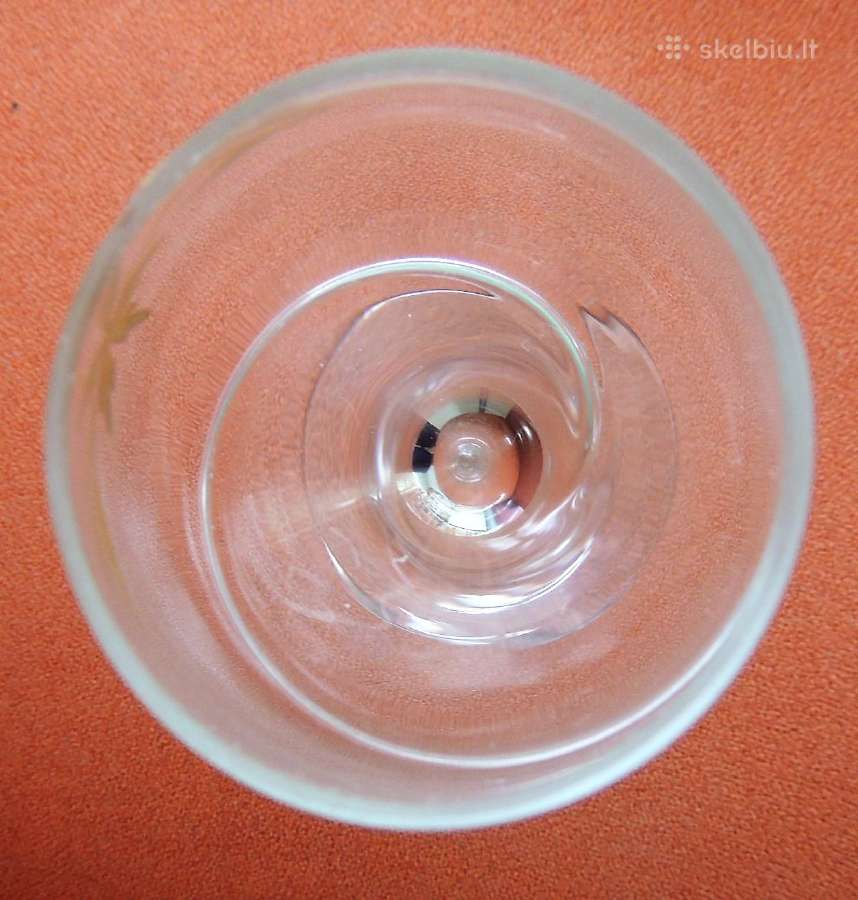 Stiklinės taurelės ant aukštos kojelės - nuotraukos Nr. 4