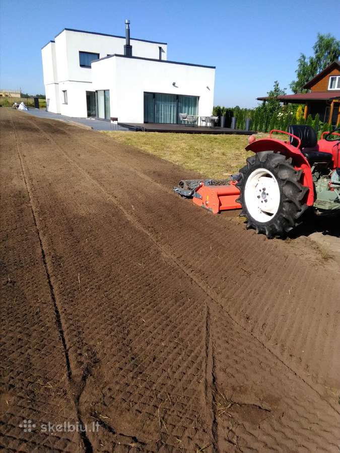 Žemės frezavimas. Žolės pjovimas. Šakų smulkinimas - nuotraukos Nr. 9