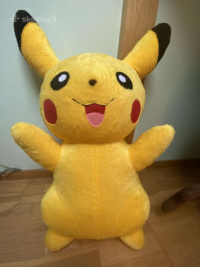 1,5m milžiniško dydžio Pokemonas Pikaču original - nuotraukos Nr. 2