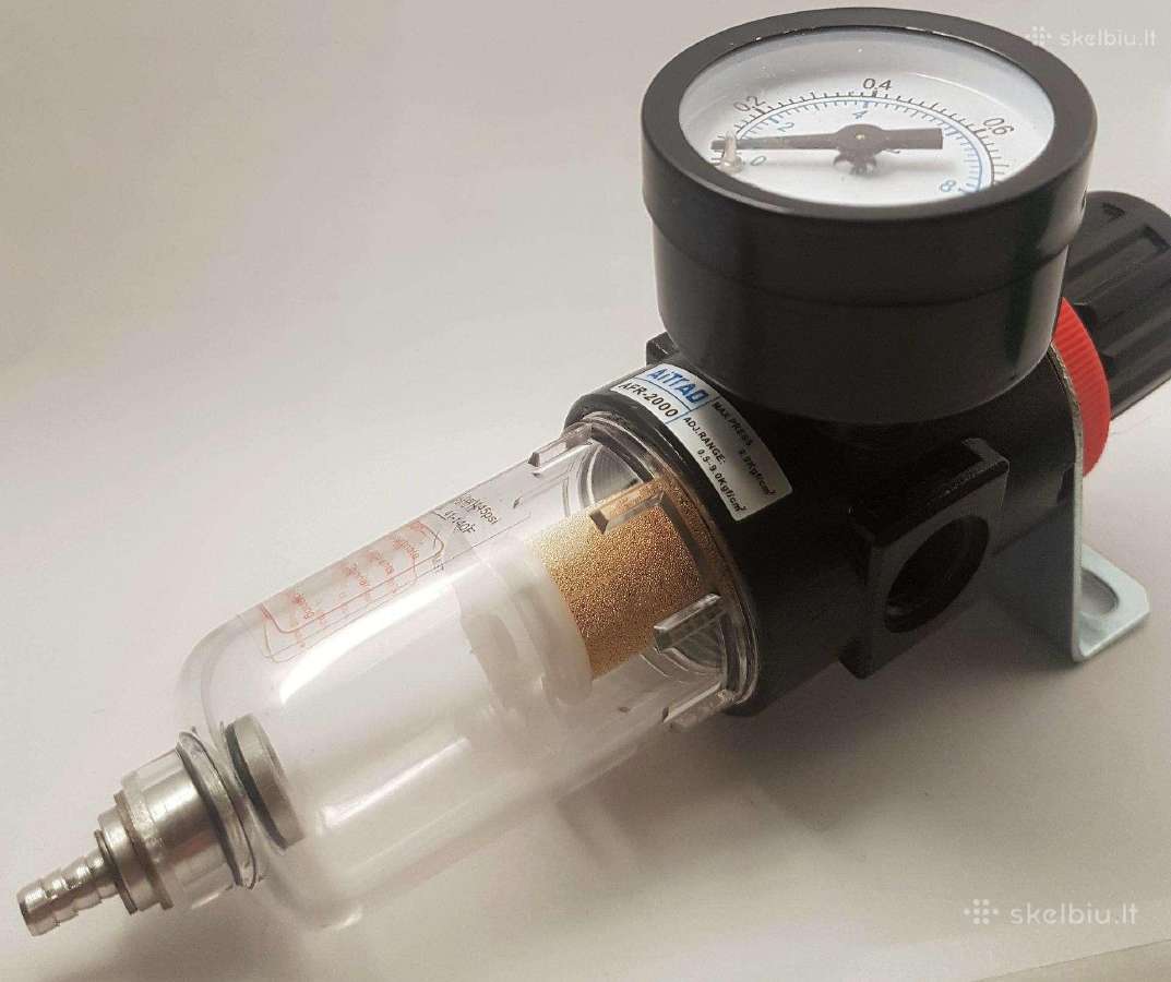 Oro Slėgio Reguliatorius Su Drėgmės Filtru
