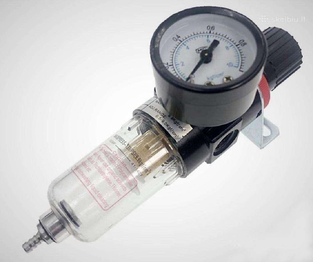 Oro Slėgio Reguliatorius Su Drėgmės Filtru - nuotraukos Nr. 2