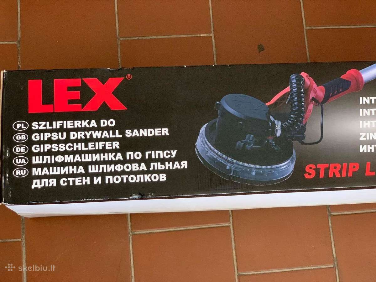 Gibso glaisto šlifuoklis žirafa Sienų ir lubų - nuotraukos Nr. 15