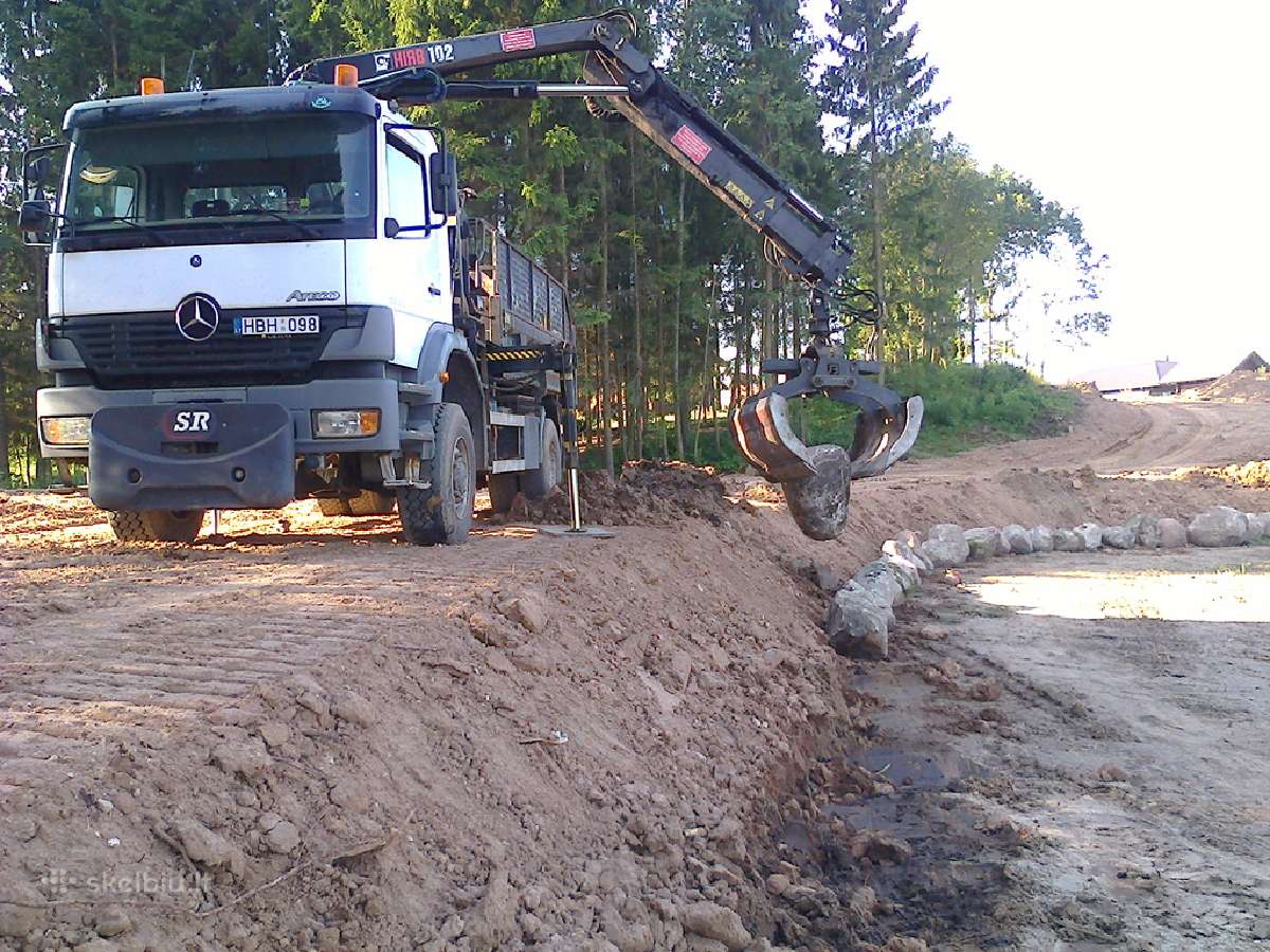 Sunkvežimis su kranu (4x4) nuoma Račiokas nuoma - nuotraukos Nr. 10