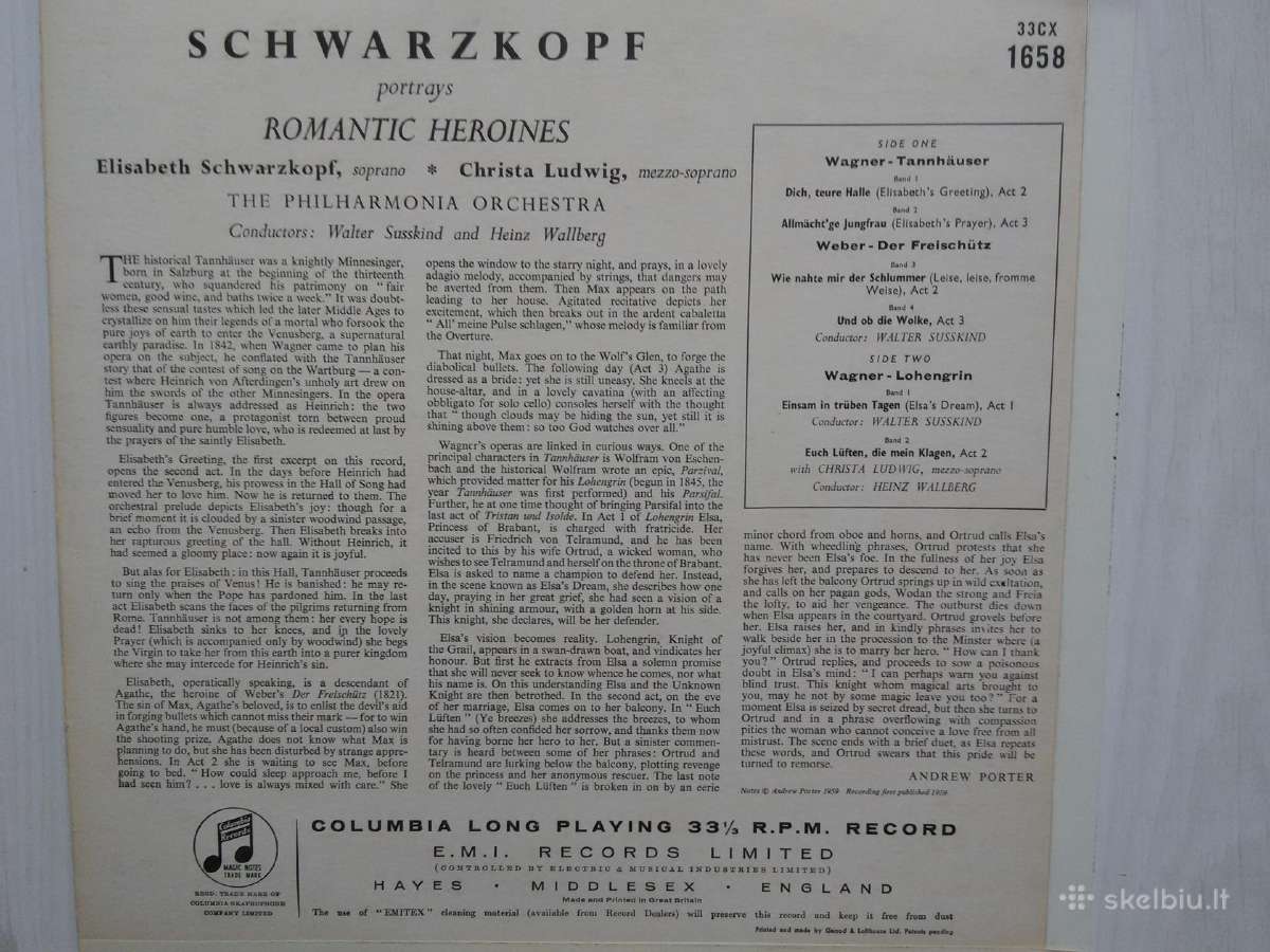 Vinilo ploštelės-klasikinė muzika - nuotraukos Nr. 6