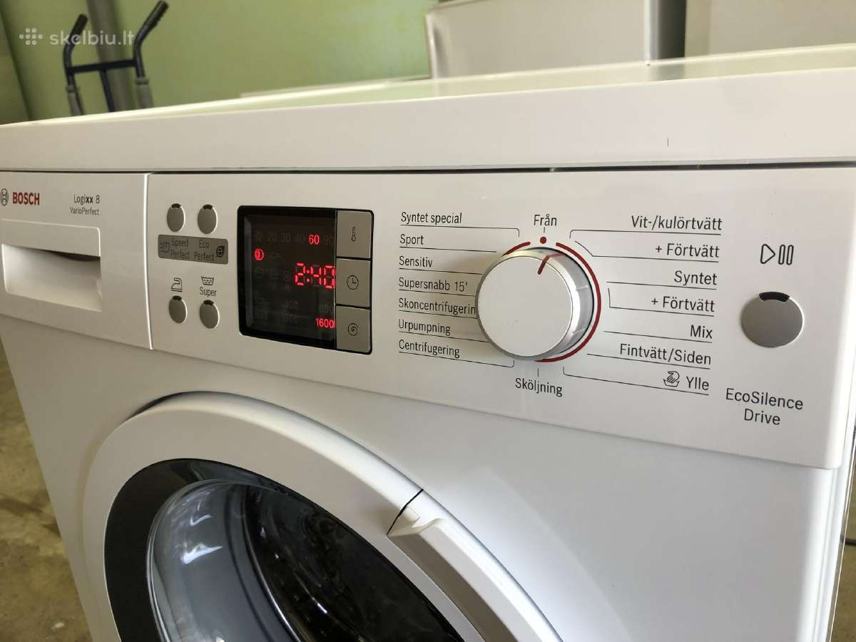 Bosch Logixx8 Vario Perfect - nuotraukos Nr. 2